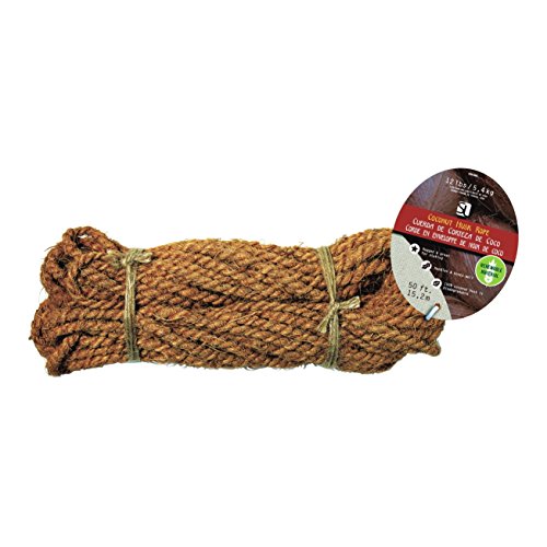 WELLINGTON CR31650 50' Coconut Fiber Rope