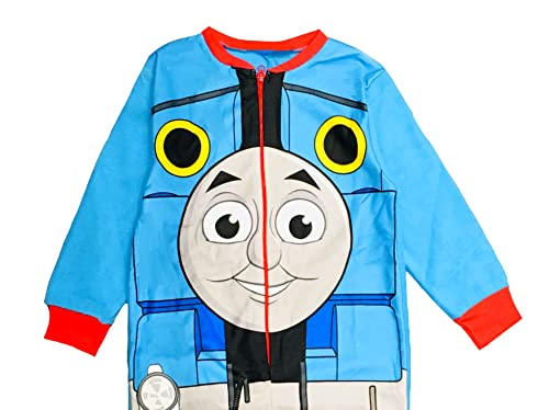Thomas & Friends Boys Thomas the Tank Engine Onesie, Sleepsuit, All in One Pyjamas, Blue Age 2-3 Years - Image 2