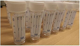 30ml Universal Containers Specimen Containers Urine Sample Bottle Labelled Qty Of 20