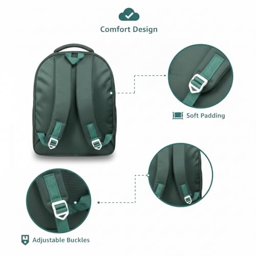 Image of Stylbase Kid School Backpack Bag for Girls and Boys | Ideal School Picnic Travel & Travelling Bag |17 Inches 4 Compartments, Water-Resistant Multipurpose for Kids
