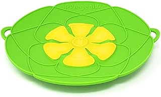 PureGenius Boil Over Spill Stopper, Boil Over Safe Guard, Silicone Spill Stopper, Boil