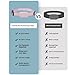 Generisch Bluetooth Haustier Locator für Hunde & Katzen – GPS Ortung mit verstellbarem Halsband, wasserdicht, Multi-Personen-Betreuung, Lange Batterielaufzeit, Kompatibel mit iOS und Android (Blau)