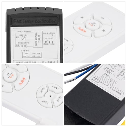 Control remoto para ventilador de techo que soluciona cadenas rotas 3