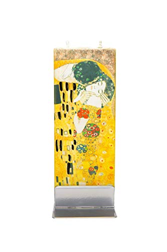 Hand-Painted Klimt The Kiss Candle
