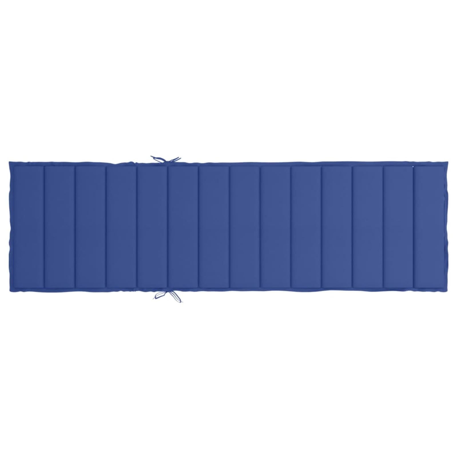 Luxuriöses Liegekissen in Königsblau, 200 x 50 x 3 cm, Oxford-Stoff, Sitzpolster für Sonnenliege oder Gartenmöbel, bequeme und stilvolle Gartendekoration, extra dicke Polsterung für ultimative