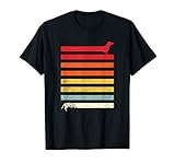 Vintage Dackel | Teckel & Dachshund Geschenke | Retro Dackel T-Shirt