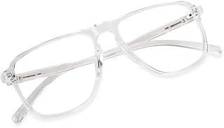 Peter Jones Unisex Square Computer/Gaming Glasses with Anti Glare Lenses (AG211) Price In India