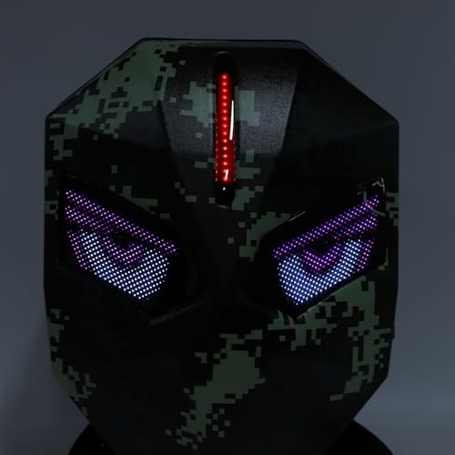 Mochila LED programable de carcasa rígida con espacio para casco 7