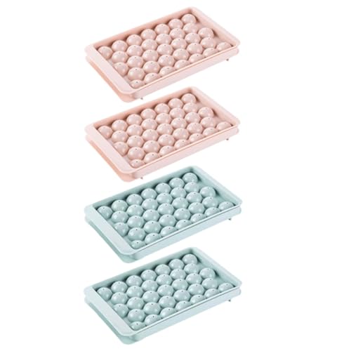 BESPORTBLE Set de 4 moldes para bolas de hielo con tapa miniatura 1