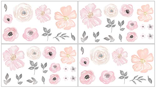Set de 4 láminas de vinilos decorativos para pared
