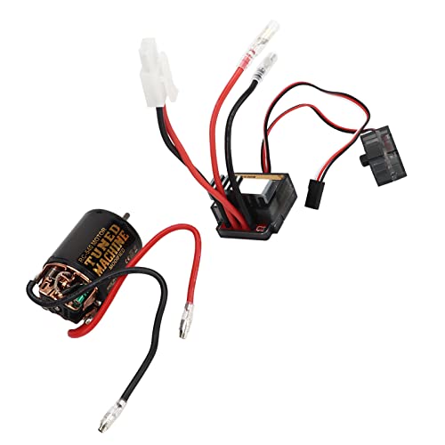 RC Brushed Motor ESC Kit High Torsion High Power mit 320A ESC Motor f&uuml;r Scx10 90046 D90 RC Truck Car (45T)
