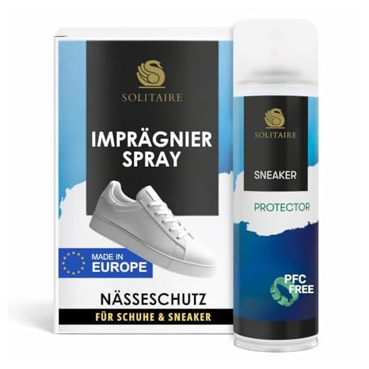 Solitaire Imprägnierspray SNEAKER PROTECTOR 250 ml - Imprägnierung, Schutz und Pflege für Sneaker