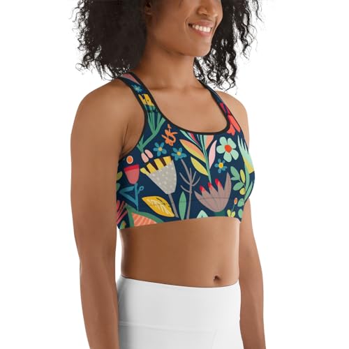 Brassière de sport compression textile premium maintien ferme