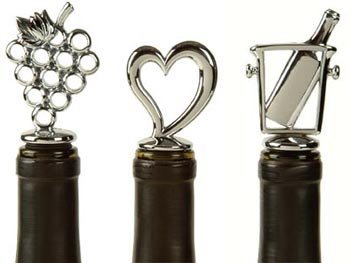 Chrome Heart Bottle Stopper - Love of Wine