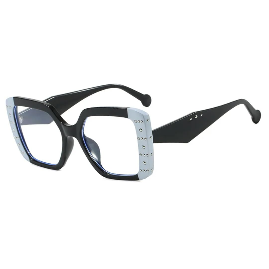 Lunettes de soleil transparentes finition rétro design minimaliste chic