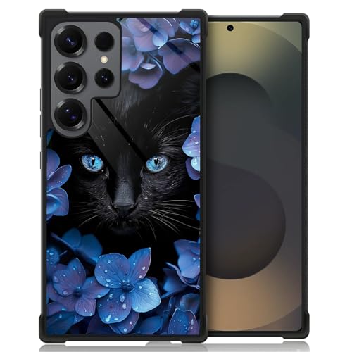 Coque Samsung S25 Ultra antichoc évite les chutes avec dos antidérapant chat