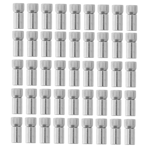 Mikikit 50 Piezas Pivotes de Soporte para Estantes con Tornillos Soportes para Muebles de Cocina Armarios Estanterías y Ropero Instalación Rápida y Resistente