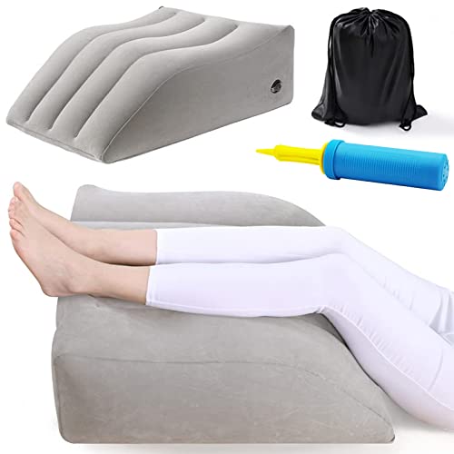 Vophia Inflatable Leg Positioner Pillows-Leg Elevation Pillow-Leg Pillows For Improving Sleep Quality Pregnant, Improve Circulation And Reduce Swelling Surgery And Injury Recovery #TOP19