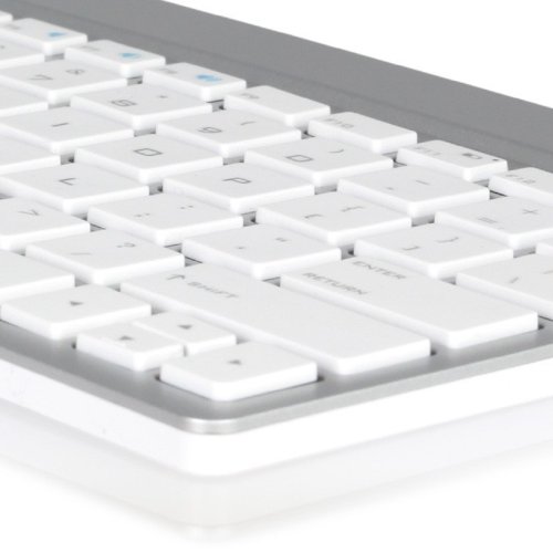 The Joy Factory Arpeggio Bluetooth Fast Charging Keyboard For Ipad And Mac Aae102, White #TOP4