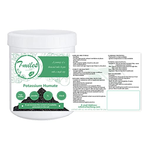 Fertilizante Potassium Humate 1L T-MILES líquido miniatura 2