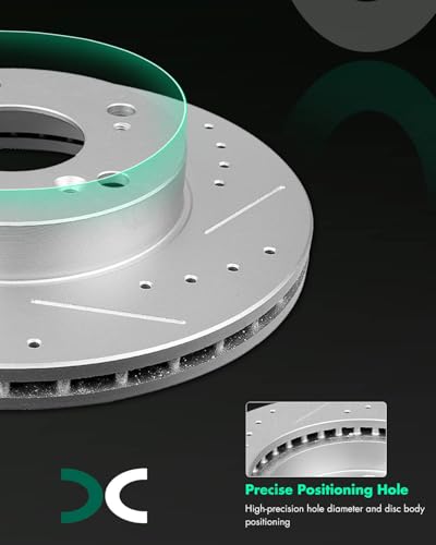 Image of SCITOO Front 10.3 inch Brake Pads and Rotors Kits Brakes Kits:31311;D465