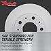 Raybestos Specialty Truck Automotive Replacement Front Disc Brake Rotor for Select 2007-2017 Jeep Wrangler, 2018 Jeep Wrangler JK (780518)