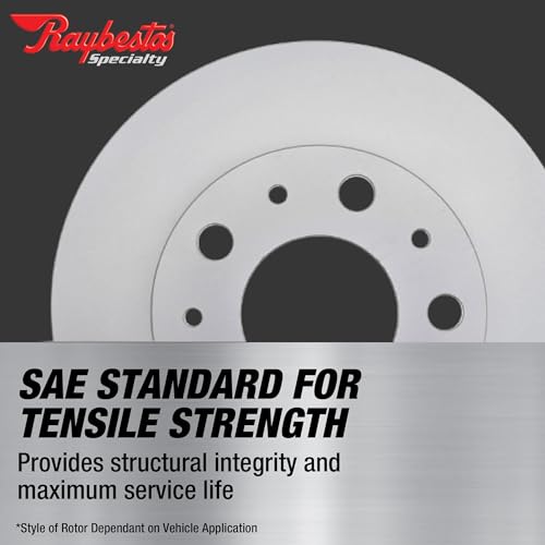 Image of Raybestos Specialty Truck Automotive Replacement Rear Brake Rotor for Select 1999-2004 Ford F-350 (66824)