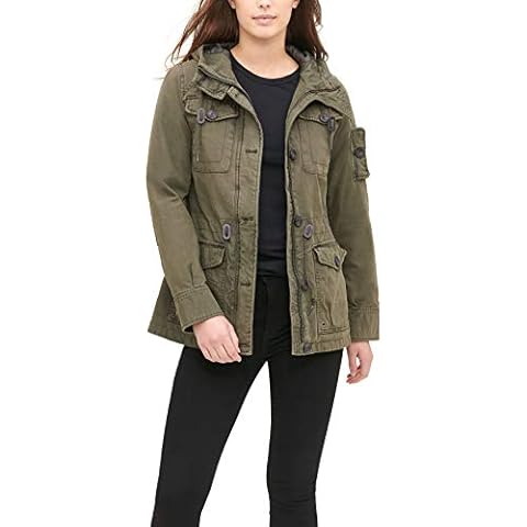 Levi's Women's Cotton Hooded Field Jacket Cover