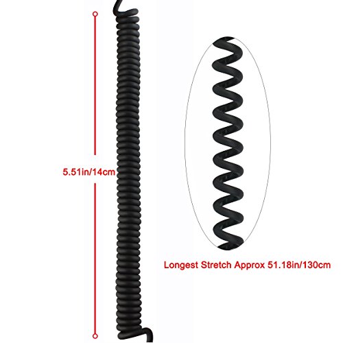 Retevis 3.5mm Ohrhörer Schallschlauch, In-Ear-Kopfhörer Headset, Ohrhörer Kompatibel mit B63S RT622P Kenwood ICOM Funkgerät, MP3 Universal(2 Stück)