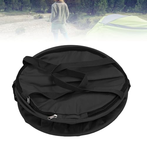 Poubelle de camping pop-up de grande capacité avec couvercle zip - 4