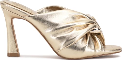 Image of Vince Camuto Patie Buckle Gathered High Heel Sandal