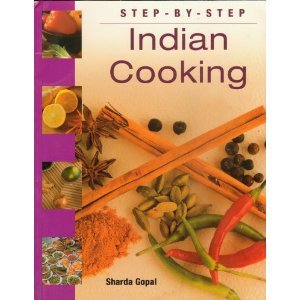 Paperback Step - By - Step Indian Cooking Book