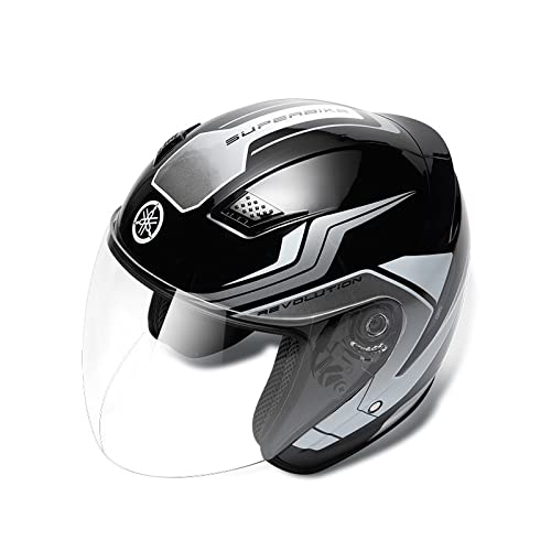 Casque de moto scooter style de rue rétro pour adultes