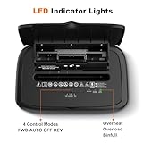 Bonsaii 100-Sheet Auto Feed Paper Shredder, Micro Cut Heavy Duty shredder with P-4 Security Level, Up to 30-Minute Continuous, 16L Bin, Anti-Jam Shredders for Home Office use, Black, C231-D - Image 7