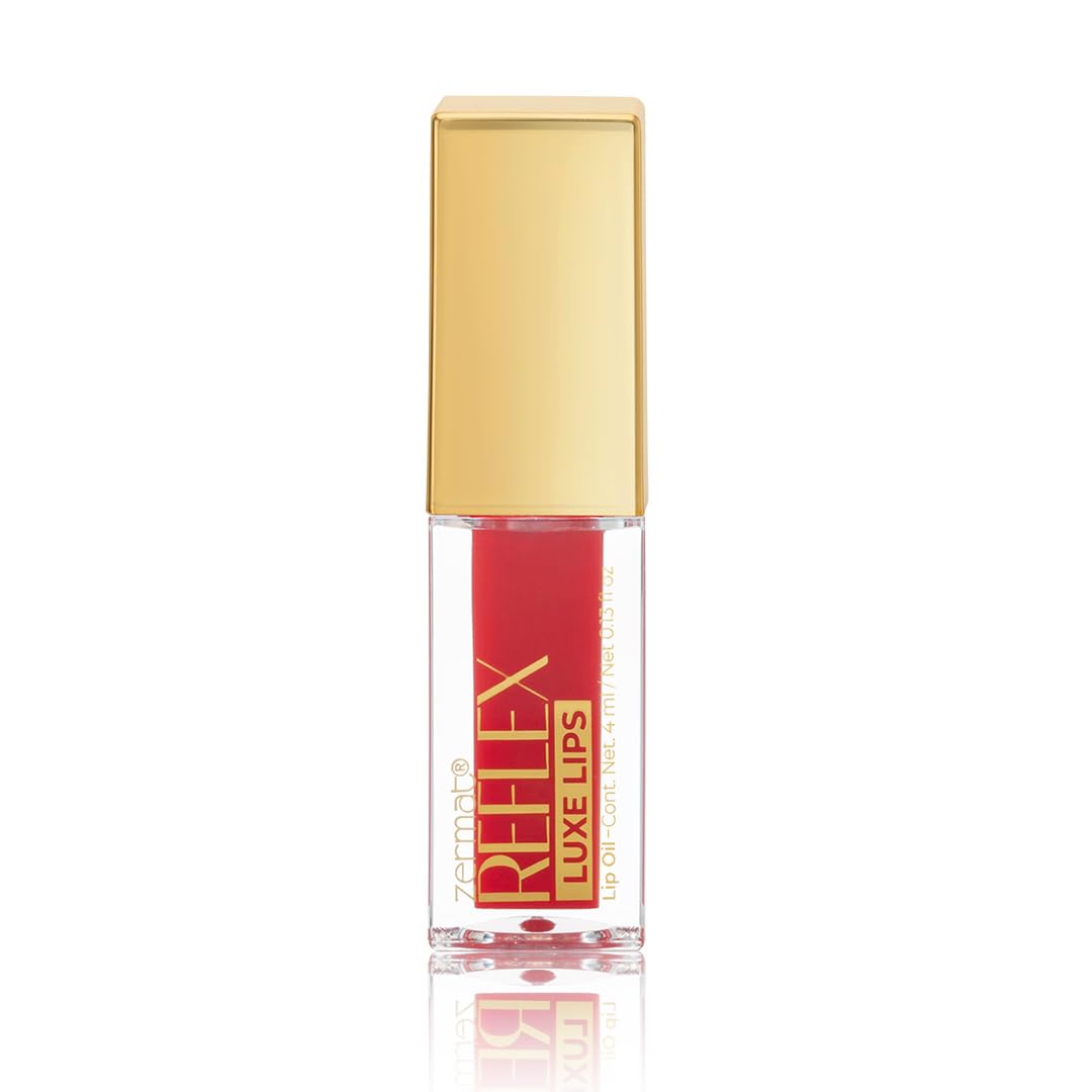 Zermat Reflex, Lip Oil that provide a plumping effect activated by an immediate warming sensation, revealing visibly fuller, softer lips with a radiant shine instantly. 0.13 FL. OZ. (Opulence Nude)