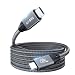 USB C Kabel auf USB C 20Gbps 100W 240W 3m, USB C 3.2 Gen2 x 2 Datenkabel, PD 3.1 EPR eMarker Schnelllade, 5K60Hz 4K144Hz 2K240Hz Videoübertragung für Laptop, Handy, Steam Deck, Tablet, SSD, Monitor