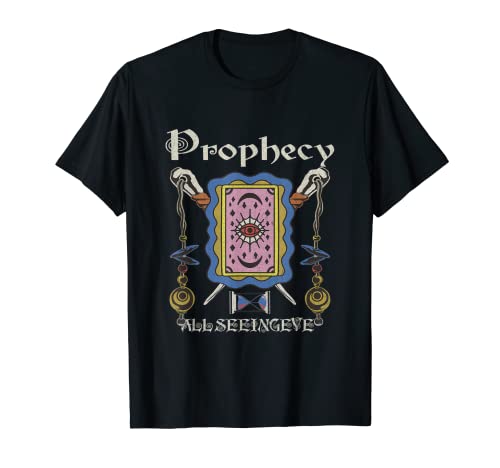 Photo de Design unique de tarot Prophecy All Seeing Eye T-Shirt