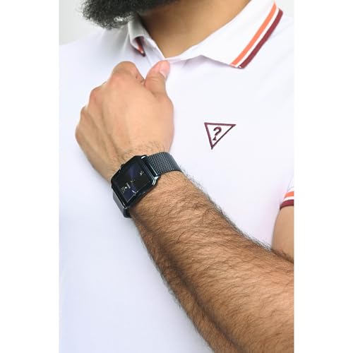 Image of GUESS Men's Stainless Steel Diamond Dial Watch