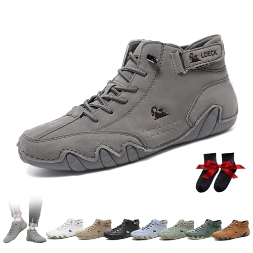 Bottes hautes italiennes faites à la main pour hommes, chaussures d'extérieur minimalistes Beck, respirantes, antidérapantes, décontractées, pieds nus,...