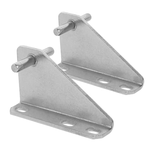 HOMSFOU 2 piezas Bisagras de Puerta para Frigorífico Acero Inoxidable Recambio Resistente para Congeladores y Frigoríficos Instalación Sencilla y Funcionamiento Suave