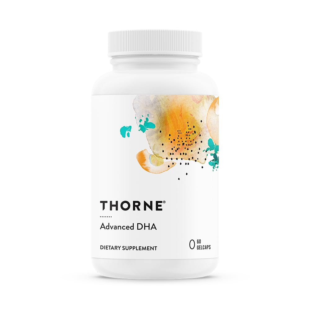 Advanced DHA - 650 mg DHA and 200 mg of EPA - Supports Healthy Brain Aging and Nerve Function - 60 gelcaps