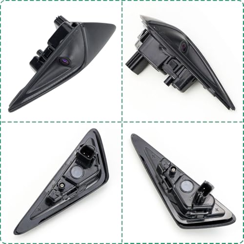 Image of 1125106-50-J Front Left Side Fender Camera Replacement for Tesla Model 3 2017-2022 & Tesla Model Y 2017-2022, OE Trun Signal Repeater Wing Cam Replaces 1125106-50-H, 1495864-20-E by GreenYi