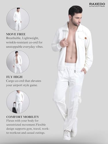 Image of Coord set for men | Old money outfit for men | Airport Outfit for Men | y2k aesthetic clothes | Tracksuit- Korean Outfits for casual and travel wear