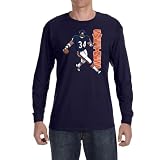 LONG SLEEVE Chicago Walter Payton Sweetness Logo Shirt T-Shirt YOUTH LARGE