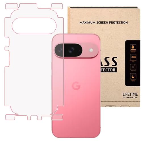 Image of Matte Back Screen Protector Unbreakable Membrane Scratch Guard Transparent (Matte Finish) TPU Full Fit Protective, Case Friendly For GOOGLE PIXEL 9 PRO