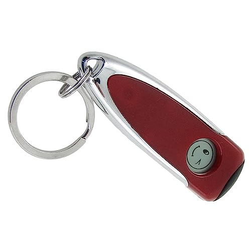 Image of Static Dissipative Keychain - [Static Release Tool] Electrostatic Discharge ESD Key Ring, Red