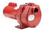 Red Lion RLSP-200 Self-Priming High Capacity Sprinkler Pump, Cast Iron Pump, 2-HP 80-GPM