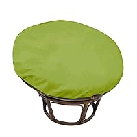Papasan-fauteuil, ronde eierstoelkussen, beschermhoes, vervangende hoes voor draaistoelkussen, wasbare papasan kussenovertrek voor ronde papasanstoelkussen