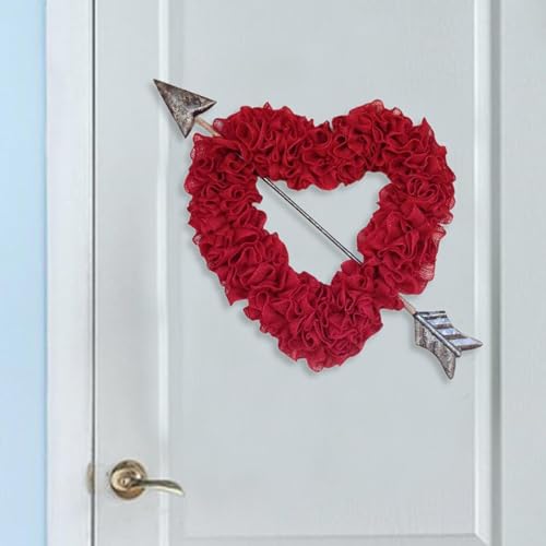 Guirlande cœur Saint-Valentin pour célébrer l'amour dans votre entrée - 5