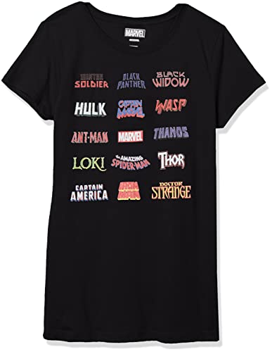 T-shirt Marvel filles manches courtes, le haut confortable qui dure longtemps